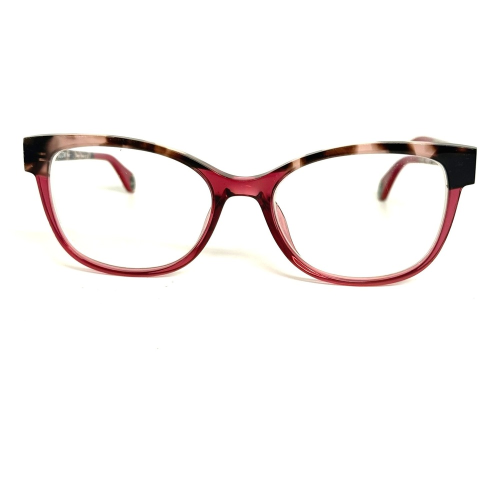 WOOW Paris Up Town 1 Cat Eye Eyeglasses Red Tortoise 50-16-140 Col 0114